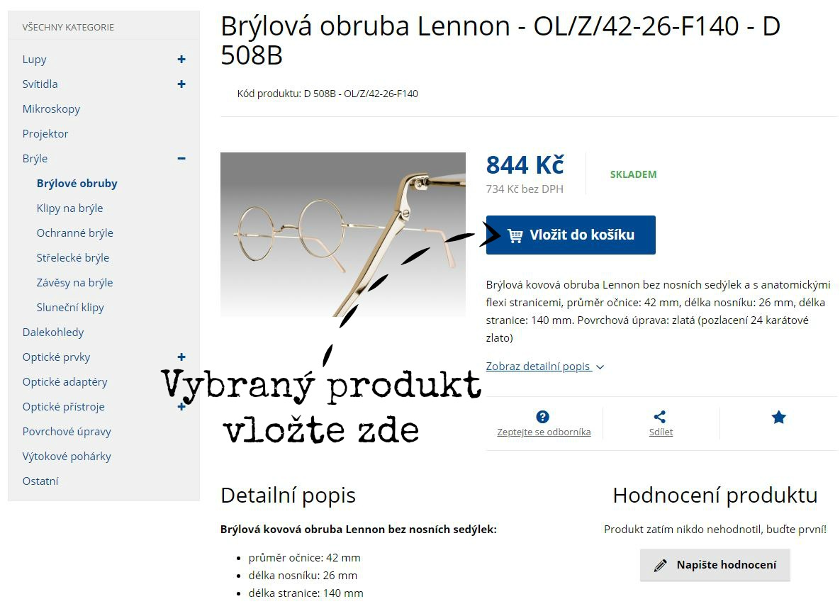 Vyberte si produkt