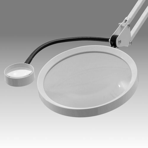 Lupa stojánková s čočkou průměru 180 mm bez osvětlení - D 410 - LS 07 - 180/A 55 KT