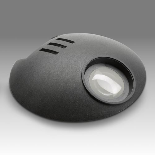 Lupa stojánková s čočkou průměru 70 mm s halogenovým osvětlením - LS 01-20S/A70P-5,5 - D 479