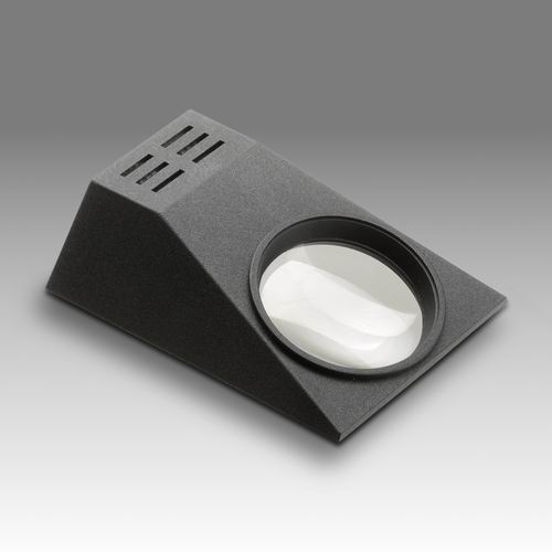 Lupa stojánková s čočkou průměru 50 mm s halogenovým osvětlením - LS 08-20S/S50 - D 488