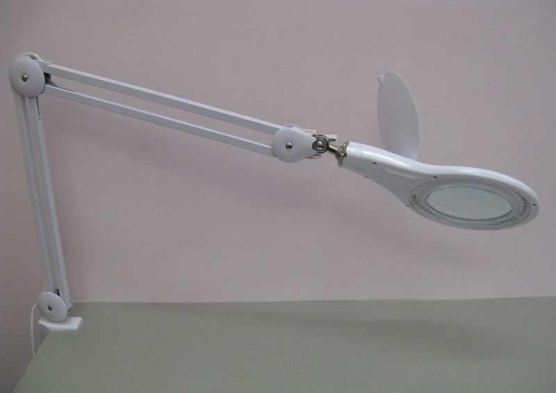 Lupa stojánková s kruhovým LED osvětlením - LSD 120 LED/A55KT - D 416A 